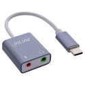 INLINE USB-heliadapter USB-C-kaabel