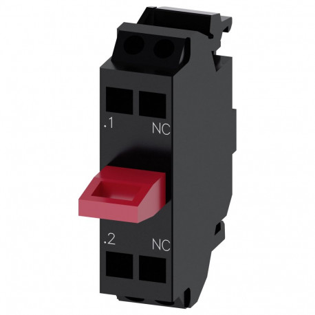 Siemens kontaktmoodul 3SU14002AA103CA0 1 lülituselemendiga