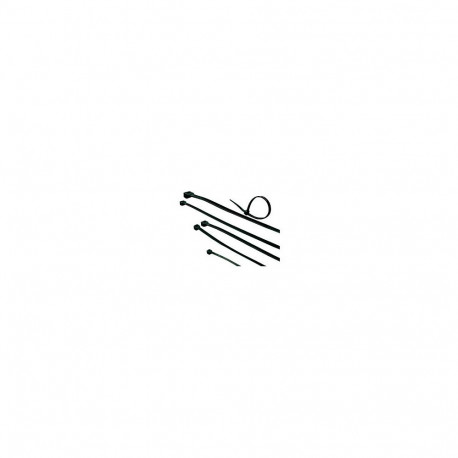 "Cable ties - black, length 203 mm, width 3.6 mm"