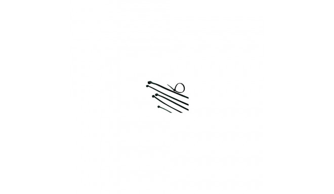 "Cable ties - black, length 203 mm, width 4.6 mm"