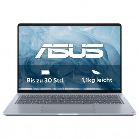 ASUS Zenbook 14 UX3480QA-SF003W Snapdragon X1-26-100/16GB/512SSD/W11 Home, sinine