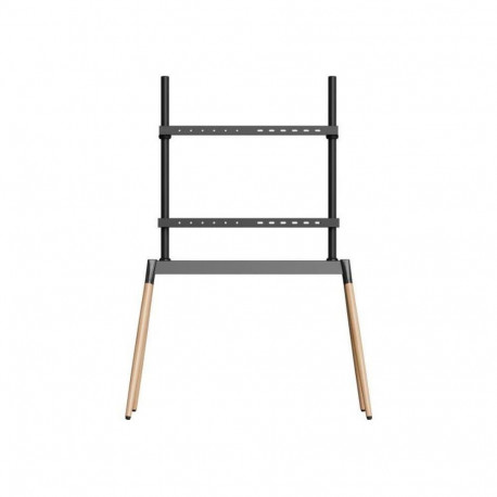 TV SET ACC FLOOR STAND 55-86"/BLK/WOOD TVS-86F-01-BK GEMBIRD