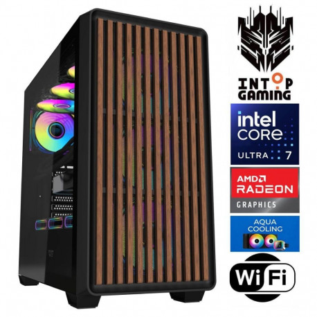 INTOP AQUA Ultra 7 270K Plus 64GB DDR5 1TB SSD M.2 NVME RX9060XT 16GB WiFi no-OS