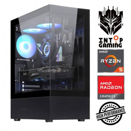 INTOP Ryzen 5 3600 32GB 500SSD M.2 NVME+2TB RX9060XT 16GB no-OS