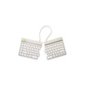 Wireless split keyboard in white RGOSBUKWLWH