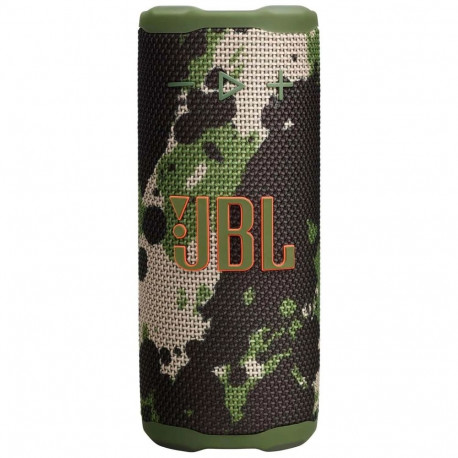 JBL kaasaskantav Bluetooth-kõlar Grip squad IP68 Auracast meeleoluvalgustusega, flecktarn