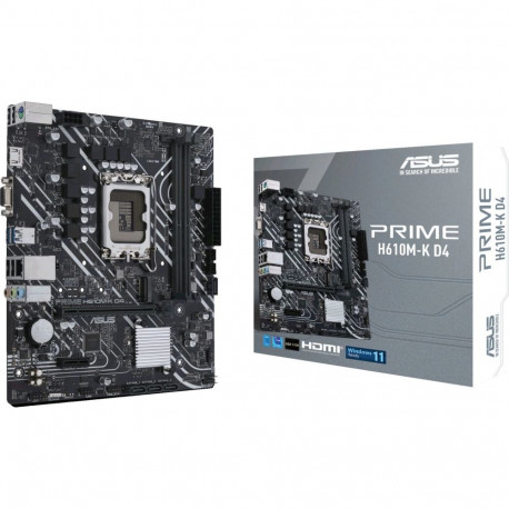 ASUS PRIME H610M-K D4 Intel H610 LGA 1700 micro ATX