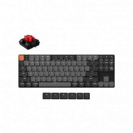 Belaidė klaviatūra K1/Juodas K1X-A1 KEYCHRON