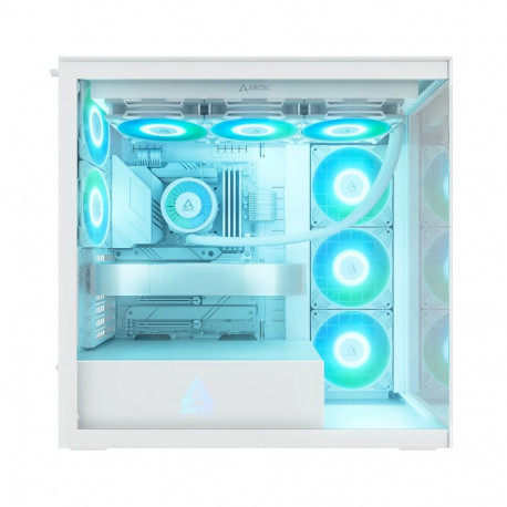 ARCTIC Xtender  tower case white  tempered glass x 2 (clear)