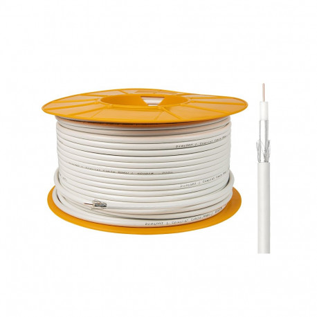 40101# digisat koaksiaalkaabel 1,0 Cu, plastikust rull