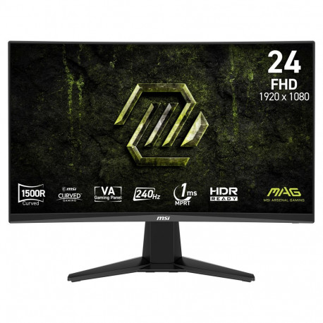 MSI monitor 9S6-3BD01M-002 59,9cm (23.6") 1920 x 1080 pikslit 16:9 Full HD VA 1 240Hz HDR DisplayPor
