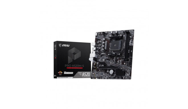 MSI PRO A520M-S motherboard