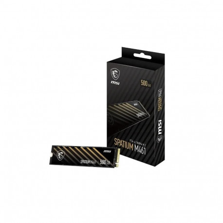 MSI SSD||SPATIUM M461| 500 GB|M.2|PCI Express 4.0|NVMe Yes|Write speed 1700 MB/s|Read speed 4700 MB/