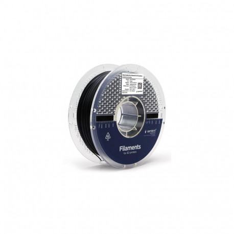 Gembird 3DP-PLA-FL2-01-BK 3D printing material Polylactic acid (PLA) Black 1 kg