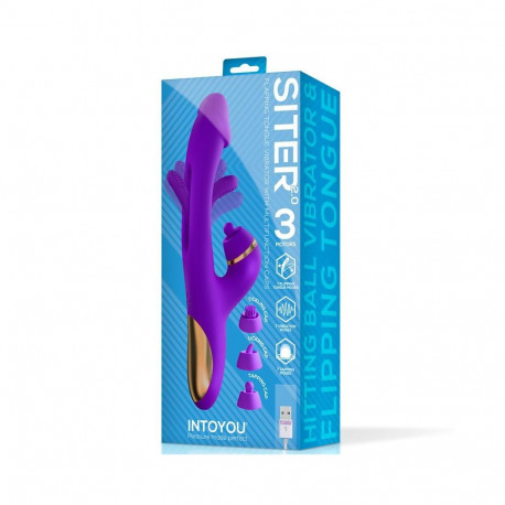Siter 2,0 Flapping Tongue Vibrator with Caps Cl,30
