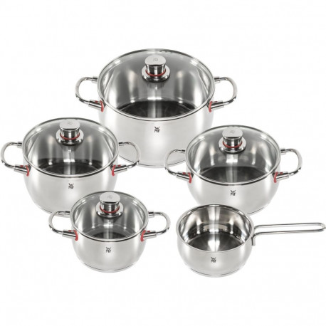 WMF potikomplekt Quality One 5-osaline, hõbedane
