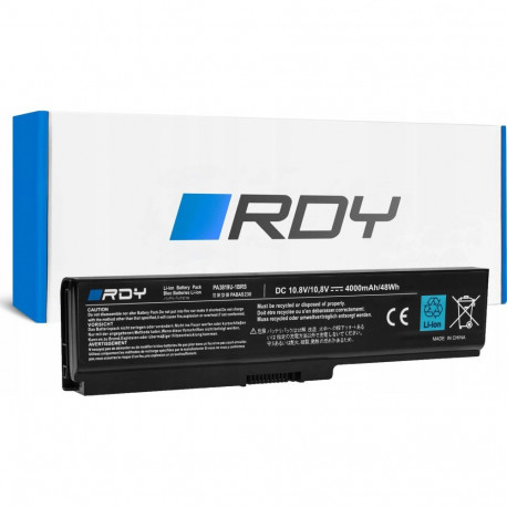 Battery RDY PA3817U-1BRS PA3818U-1BAS to Toshiba Satellite C650 C650D C660 C660D C665 L750 L750D L75