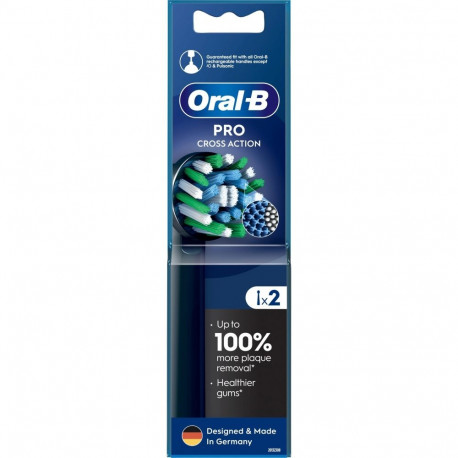 Oral-B hambaharjapead EB50-2 Cross Action Pro 2 tk, must