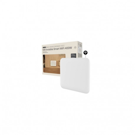 Mill nutikas WiFi paneelkütteseade Invisible PA400WIFI4 400W sobib ruumidele kuni 4-6m IPX4, valge