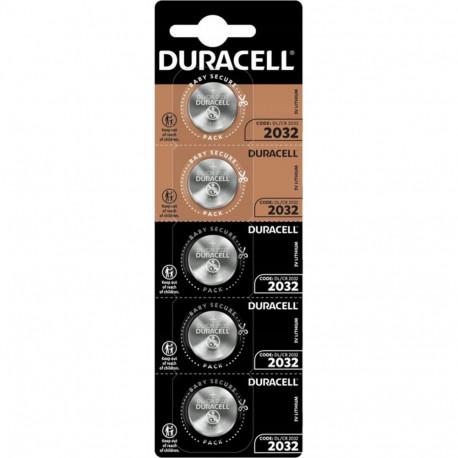 Duracell liitium-nööppatarei CR 2032 3V 5tk