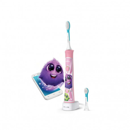 Philips soniline elektriline hambahari Sonicare For Kids sisseehitatud Bluetooth®-iga