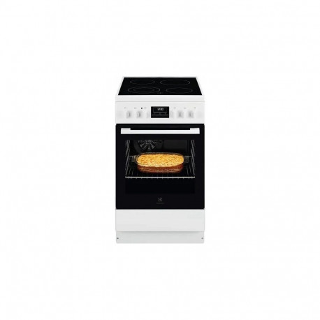 Electrolux keraamiline pliit 500 SurroundCook 57L 50cm, valge