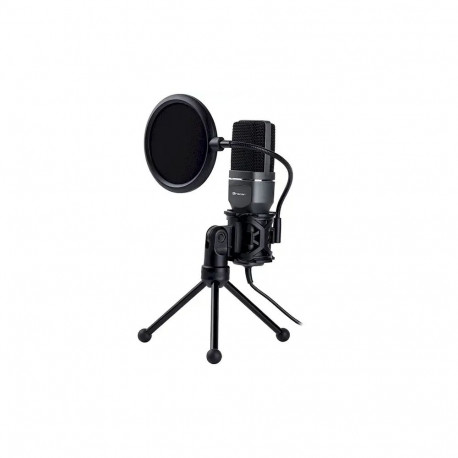 Tracer Digital USB Pro microphone for gaming | podcasts | streams + Holder, Pop filter