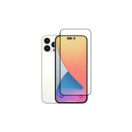 Fusion 5D glass full coveraged with frame Apple iPhone 14 black