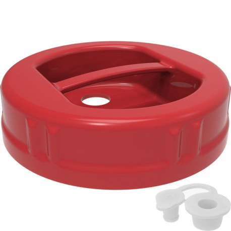 Browin Plastikust keeratav kaas Ø100 ava ja korgiga 136001, 100mm, 56g, kääritamiseks, ilma tihendit