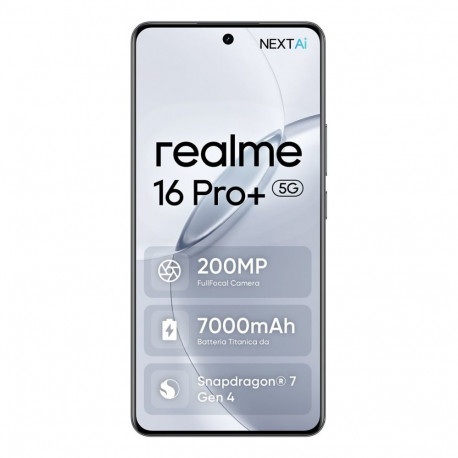 Realme nutitelefon 16 Pro+ 5G 17,27cm (6.8") Dual SIM Android 16 USB Type-C 12GB 512GB 7000mAh, hall