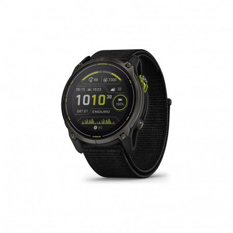 GARMIN nutikell Enduro 3 51mm Solar Sapphire DLC Titanium, süsihall