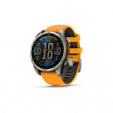 Garmin Fenix 8 AMOLED Sapphire GPS 47mm, grafiit/titaan, titaan