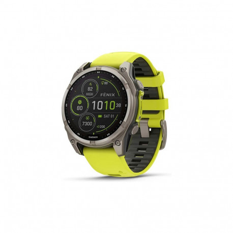 Garmin spordikell Fenix 8 Sapphire Solar 47mm, kollane