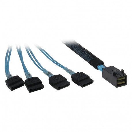 "Inter-Tech Kabel SFF 8643 -> 4x SATA 0,5m"