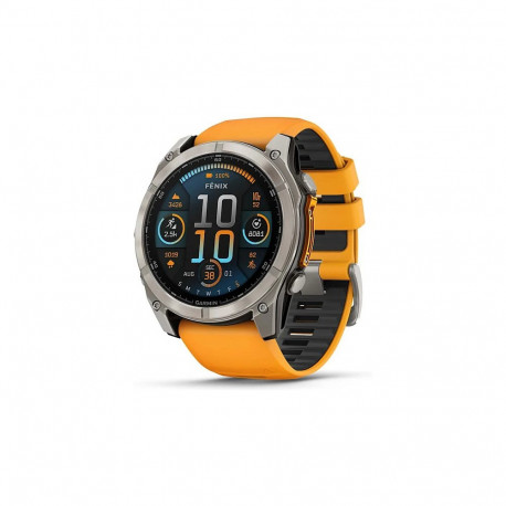 "Garmin Fenix 8 Amoled Sapphire GPS 51mm - Graphit/Titanium Titan"