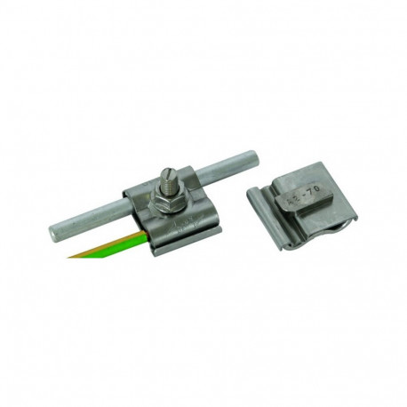 "DEHN Uni-Erdungsklemme M8 Rd8-10mm+4-50qmm 540 250, Edelstahl, 50 Stück(e)"