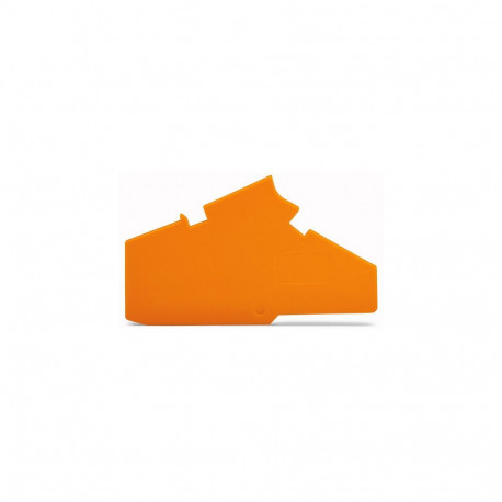 "WAGO 282-385, Anschlussblocktrenner, Orange, 1,5 mm, 122 mm, 65,6 mm, 9,4 g"