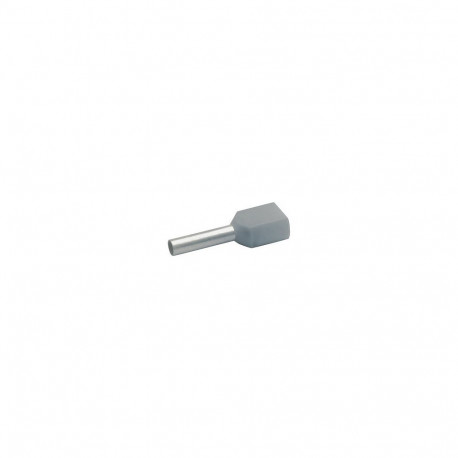 "Klauke 8708, Grau, Kupfer, Polypropylen (PP), Zinn, 0,75 mm², 15 mm, 1000 Stück(e)"