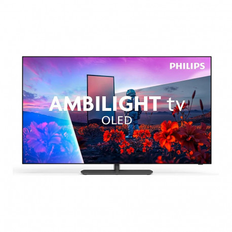 "Philips 55OLED811/12 (139 cm (55 Zoll), schwarz/grau, UltraHD/4K, Ambilight 3-seitig, 120Hz Panel)"