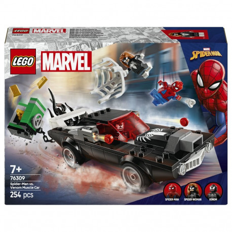 "LEGO 76309 Marvel Super Heroes Spider-Man vs. Venom Muscle-Car"