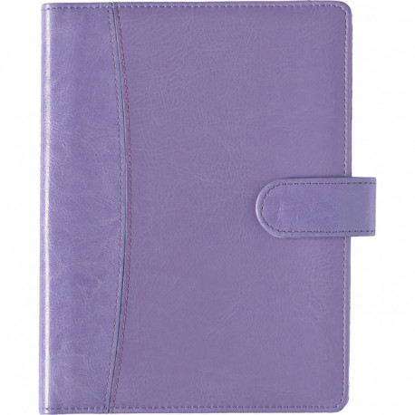 Raamatkalender Boss A5 PÄEV, spiraalköide, LUX kaaned, (LILLA) 00041/40806