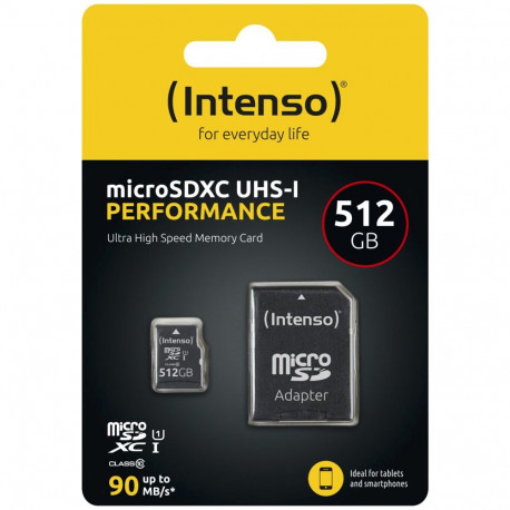 Intenso microSD-kaart 512GB UHS-I CL10