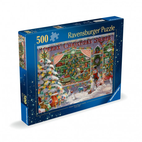 Ravensburger pusle 500 tk: jõulupood