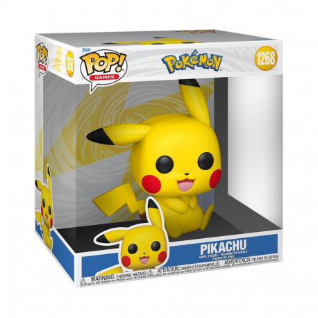 FUNKO POP! Jumbo Vinyl figuur: Pokemon - Pikachu (Sitting)