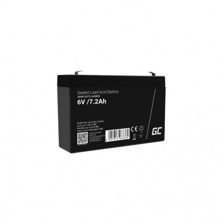 Green Cell AGM39 industrial rechargeable battery Sealed Lead Acid (VRLA) 7200 mAh 6 V