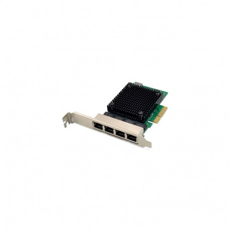 Digitus 4 port 2.5 Gigabit Ethernet network card, RJ45, PCI Express, Realtek chipset