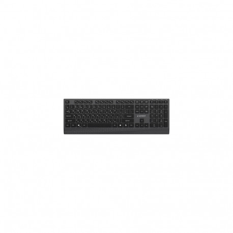 Gembird Slim wired multimedia keyboard with Type-C adapter, Cyrillic layout