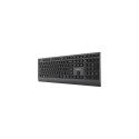 Gembird Slim wired multimedia keyboard with Type-C adapter, US layout