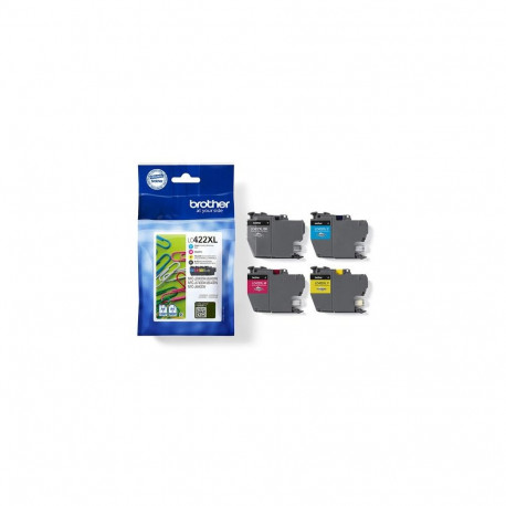 Brother LC422XLVAL ink cartridge 4 pc(s) Original Black, Cyan, Magenta, Yellow