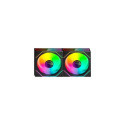 Mars Gaming MF3DPROX2 computer cooling system Computer case Fan 12 cm Black